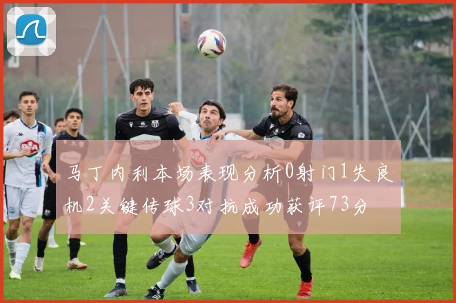 马丁内利本场表现分析0射门1失良机2关键传球3对抗成功获评73分