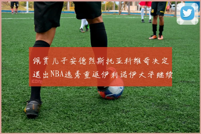佩贾儿子安德烈斯托亚科维奇决定退出NBA选秀重返伊利诺伊大学继续学业